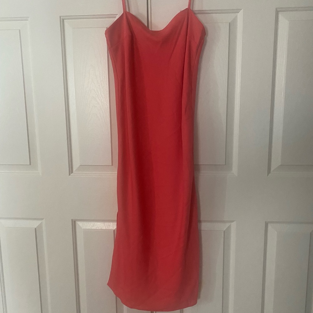 NWT A New Day - Coral Spaghetti Strap Dress - Size Small